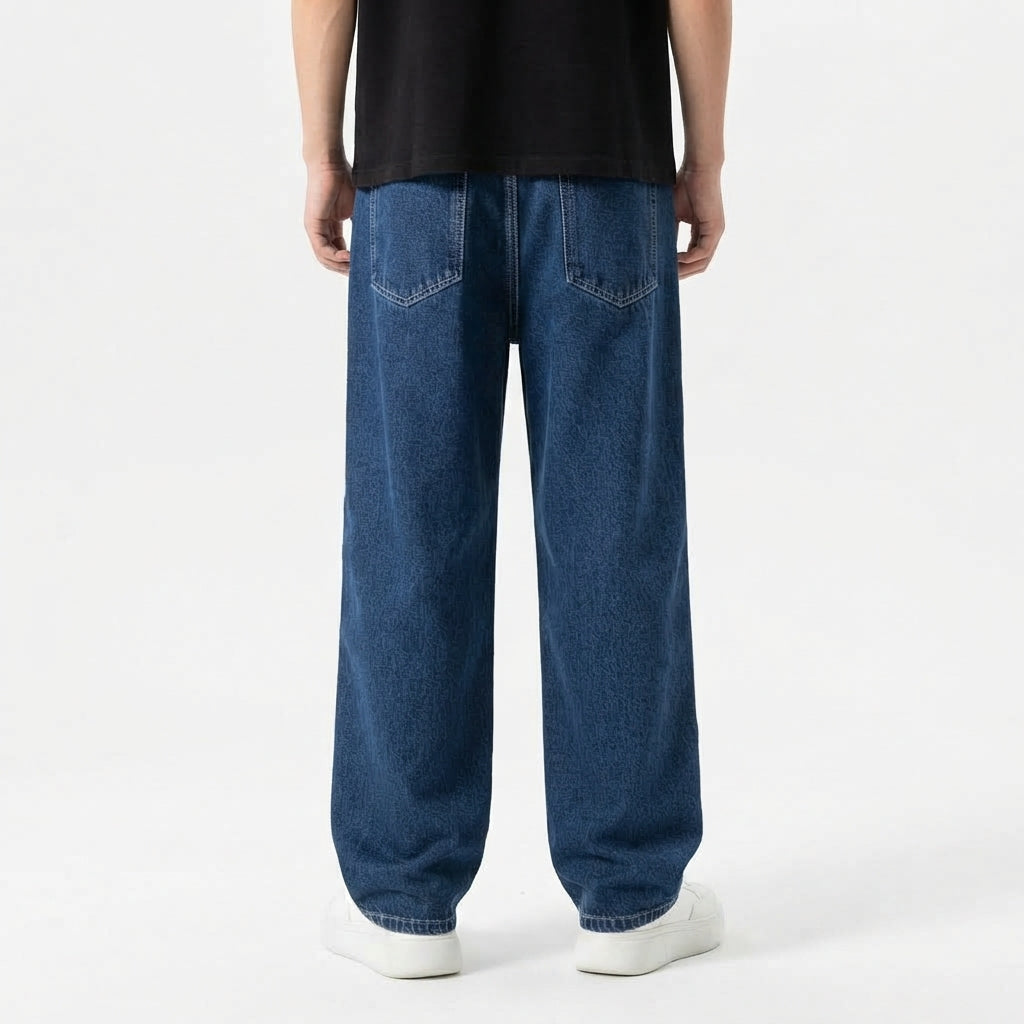 Y2K-Style Wide-Leg Jeans