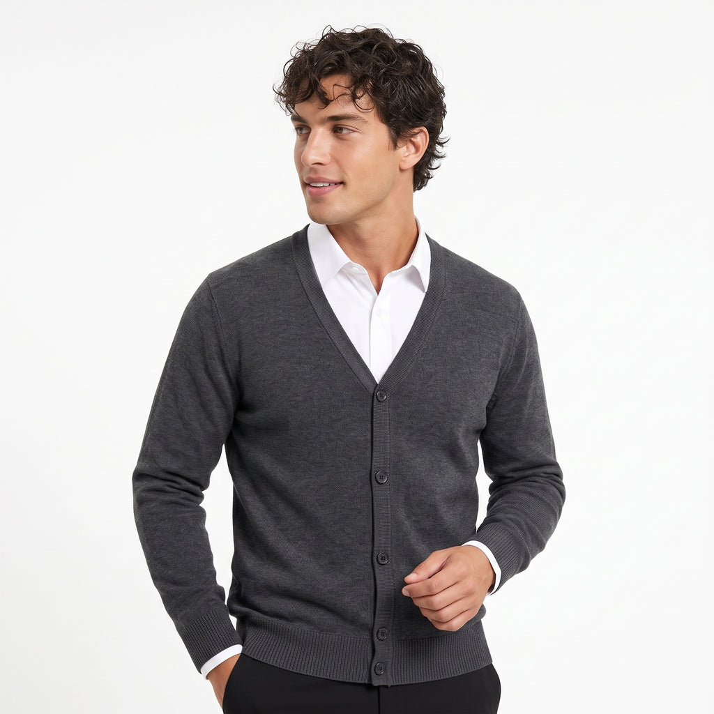 Cárdigan De Punto Para Hombre