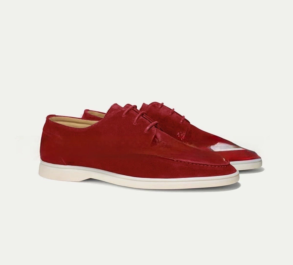 Men's casual suede loafers
