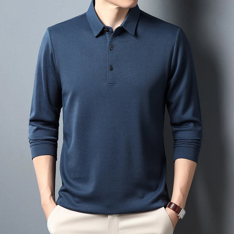 Polo Mónaco, de Manga larga casual e informal