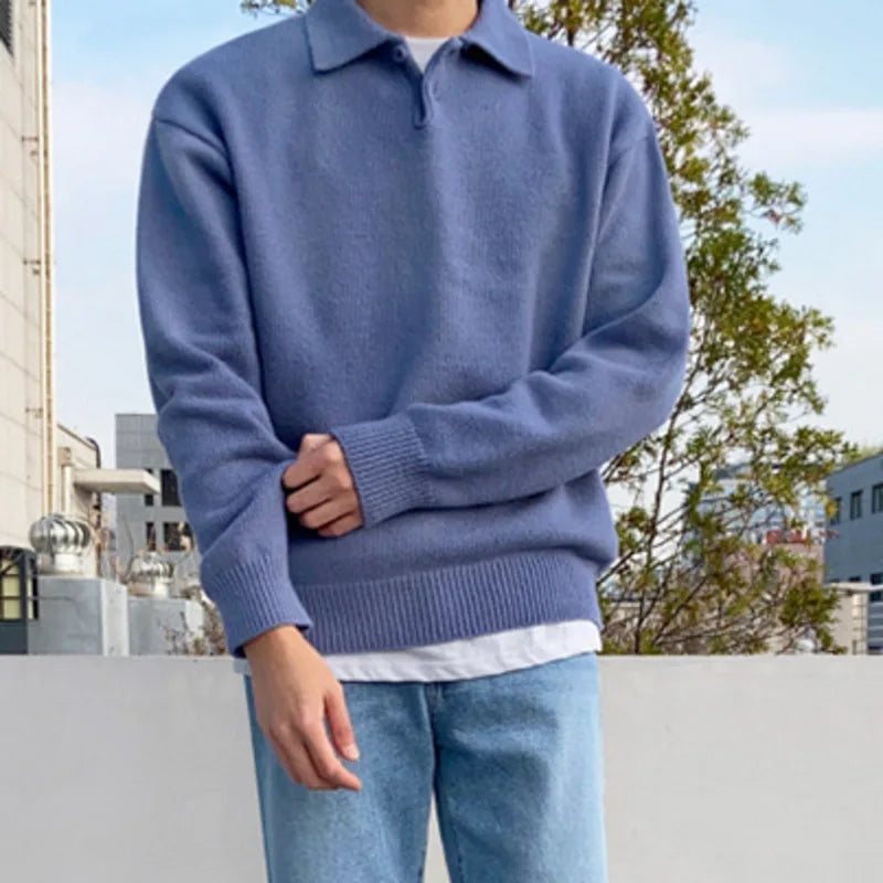 Jersey "Seoul" – Cuello Solapa, Corte Suelto Vintage