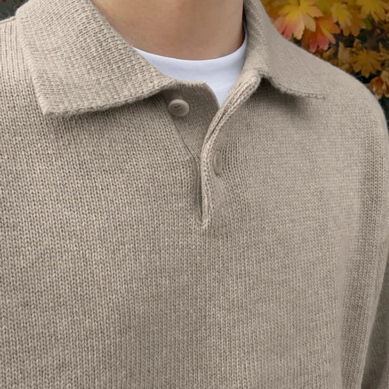Jersey "Seoul" – Cuello Solapa, Corte Suelto Vintage