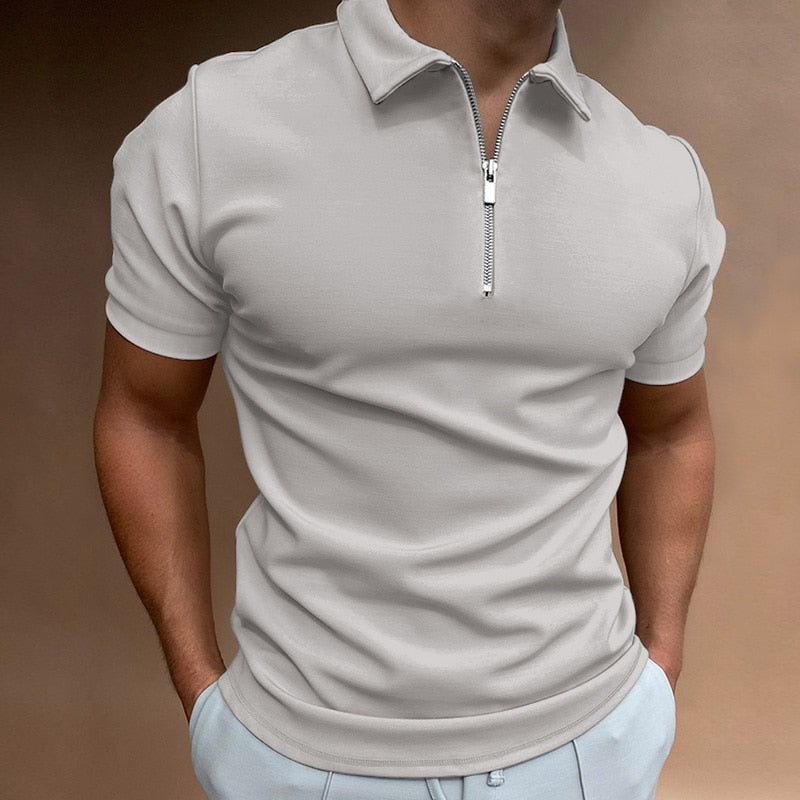 Polo Quarter-Zip – La Versatilidad que Perdura