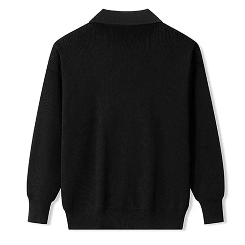Elegante jersey con cremallera