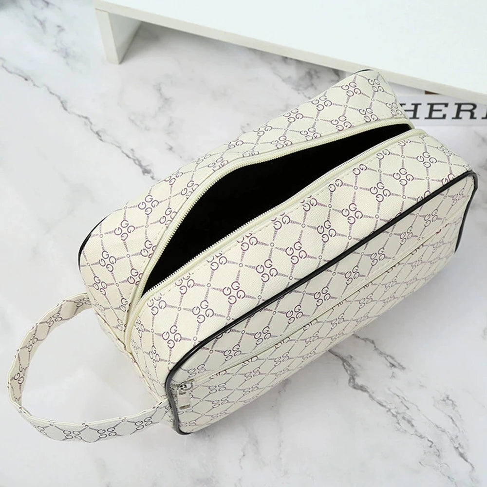 Bolso de mano para Hombre "Monogram" – Piel Sintética Vintage