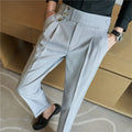 Pantalón Mónaco de Vestir - Slim Fit Cintura Alta Hombre