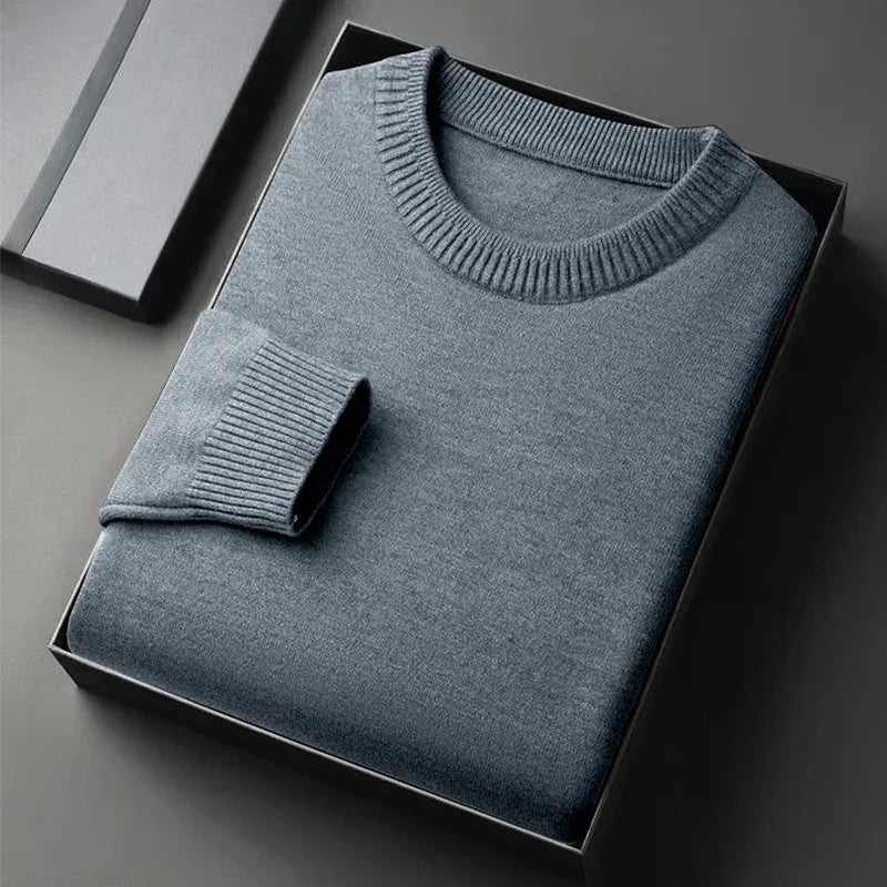Jersey Alpine Cuello Redondo Punto Hombre