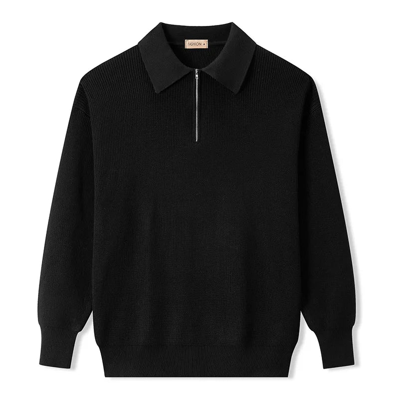 Elegante jersey con cremallera