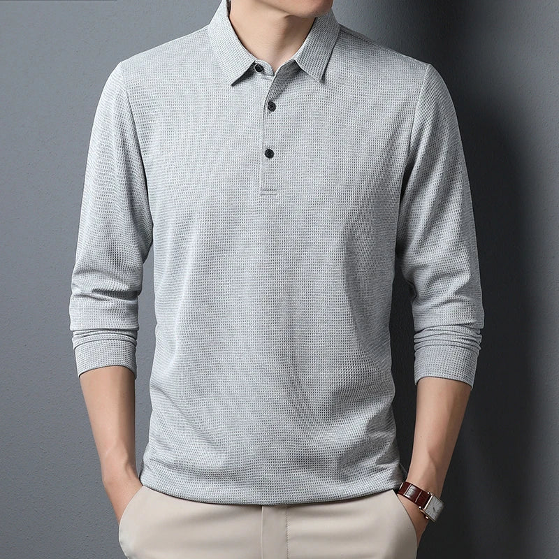 Polo Mónaco, de Manga larga casual e informal
