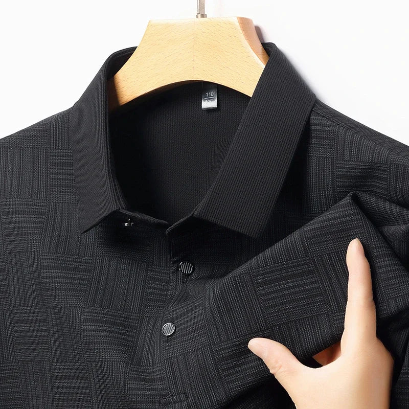 Polo Luxe Hombre – Corte Business Casual, Transpirable