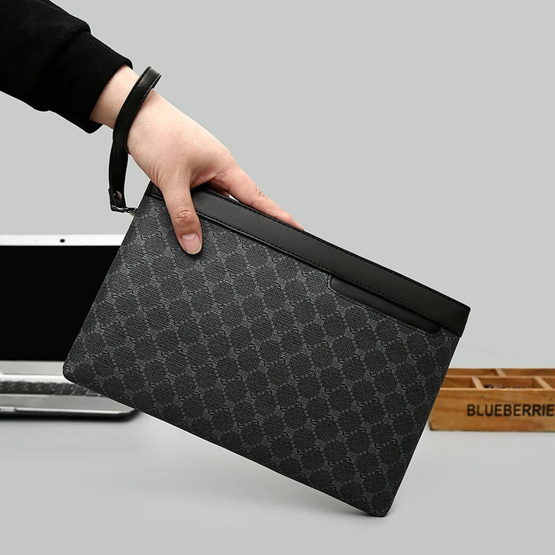 Bolso de Mano "Sartorial" – Piel PU, Multifunción Hombre