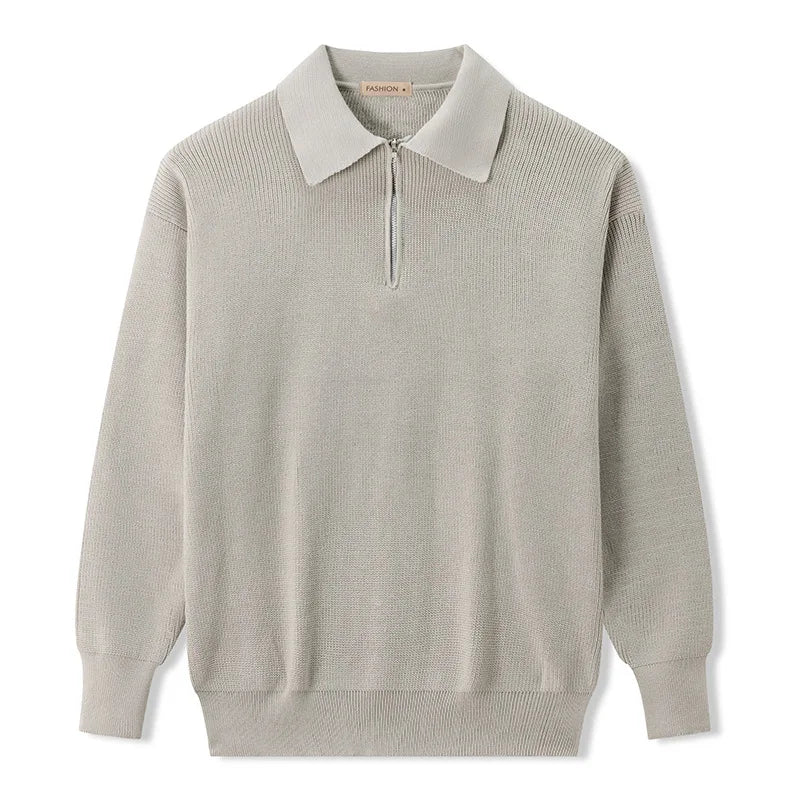 Elegante jersey con cremallera