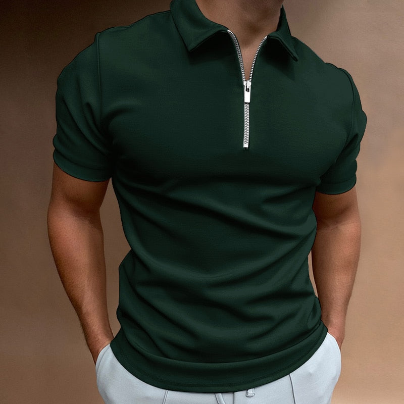 Polo Quarter-Zip – La Versatilidad que Perdura