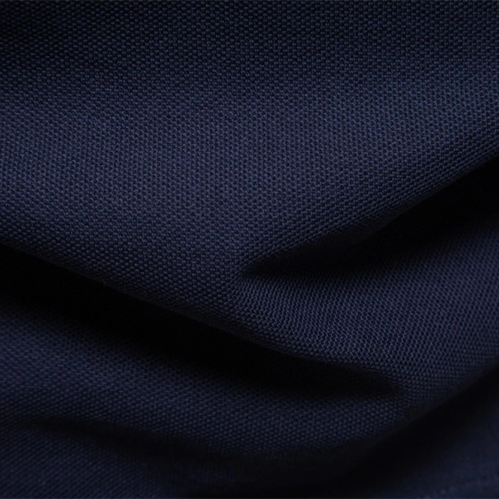Polo "Henley Prestige" – Cuello Henley Manga Larga, Algodón Premium