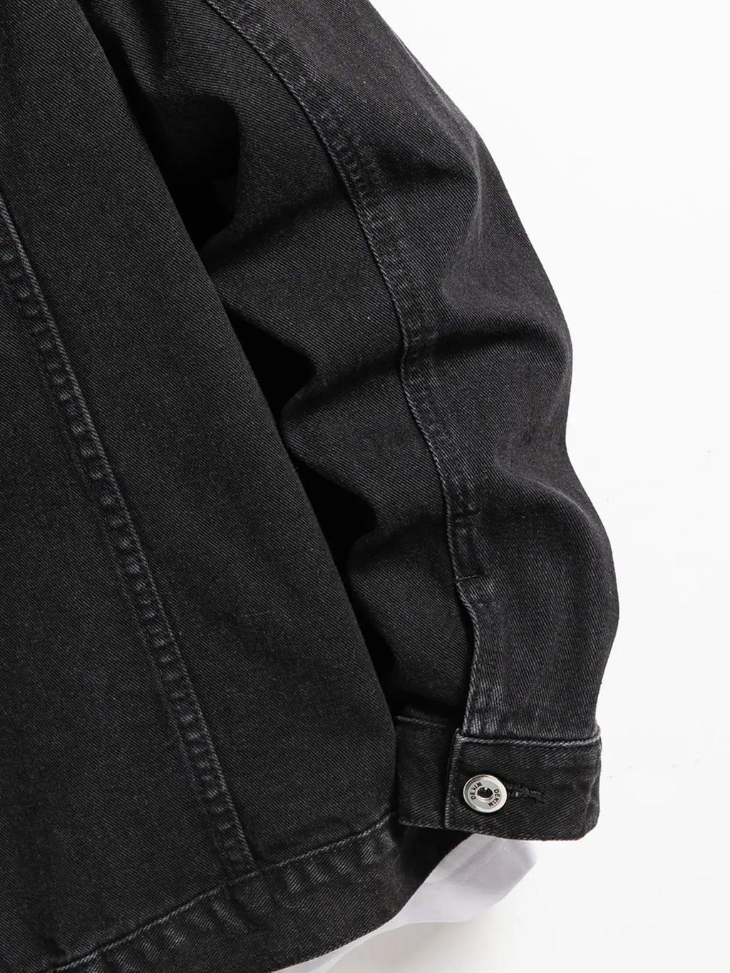 Chaqueta Vaquera "Denim City" – Mezclilla Negra Hombre