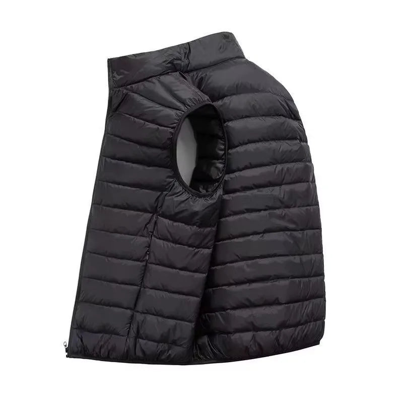 Chaleco Acolchado "Alpine" – Cuello Alto, Sin Mangas