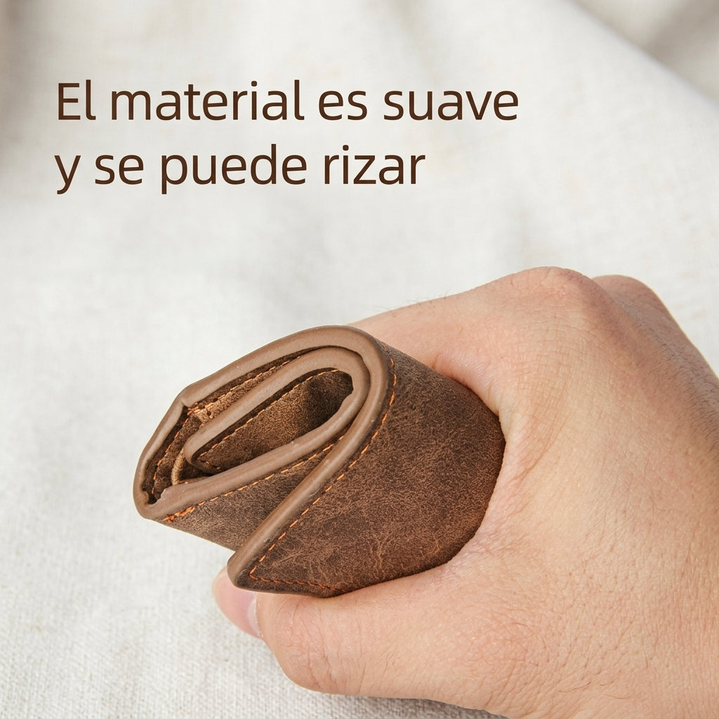 Cartera elegante y casual de Cuero