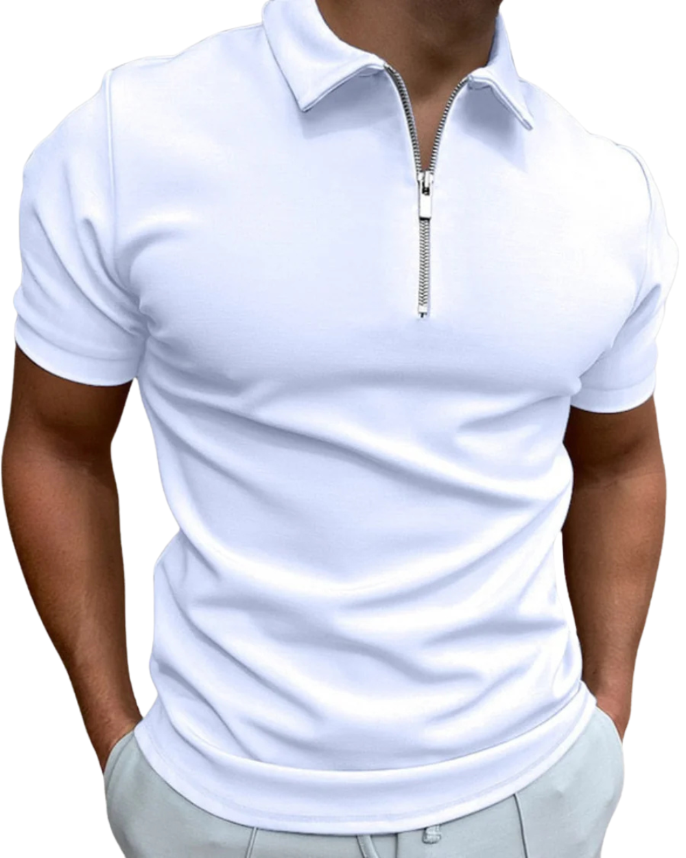 Polo Quarter-Zip – La Versatilidad que Perdura