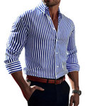 Camisa Signature Rayada – Lujo Discreto