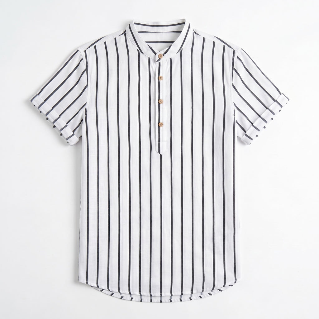 Conjunto Camisa Rayada y Lino - Sprezzatura