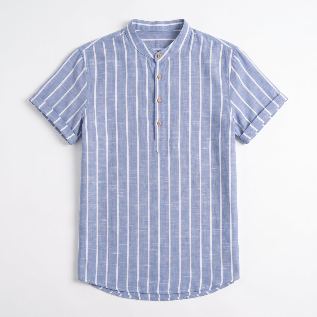 Conjunto Camisa Rayada y Lino - Sprezzatura