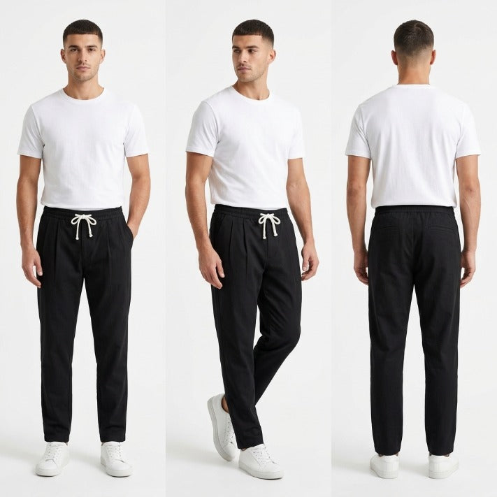 Pantalón Ligero de Algodón – Ajuste Perfecto