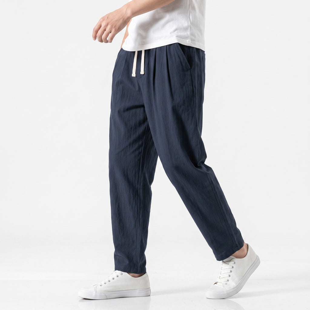 Pantalón Ligero de Algodón – Ajuste Perfecto