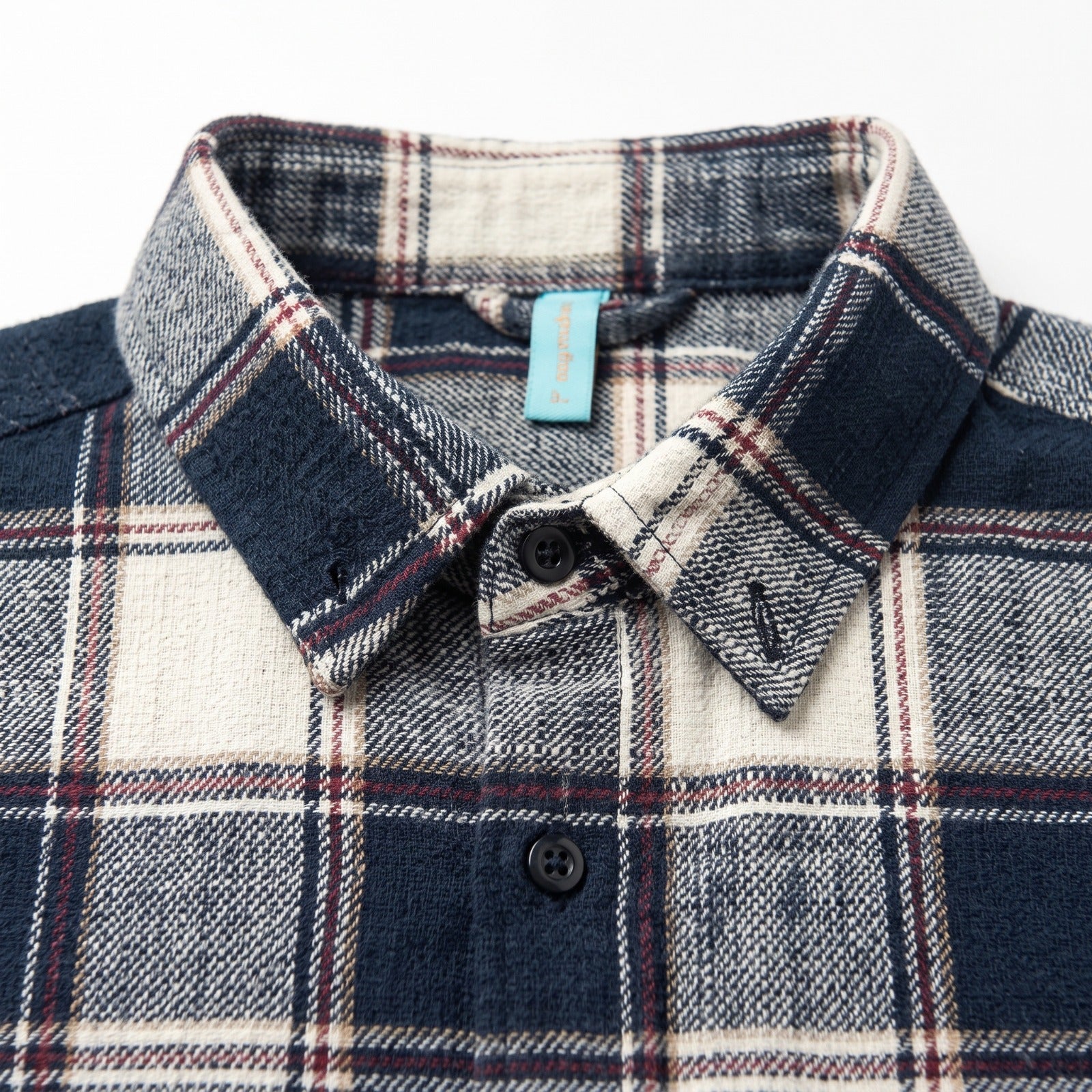 Camisa a Cuadros estilo Retro Algodón - Para Hombre