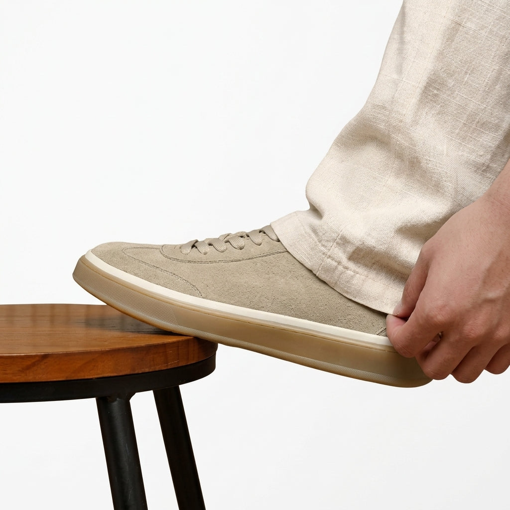 Baskets décontractées en daim pour homme