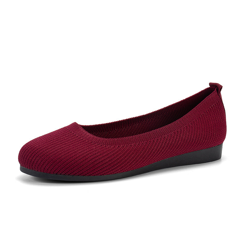 Amélie | Zapatos ortopédicos planos sin cordones con diseño cerrado