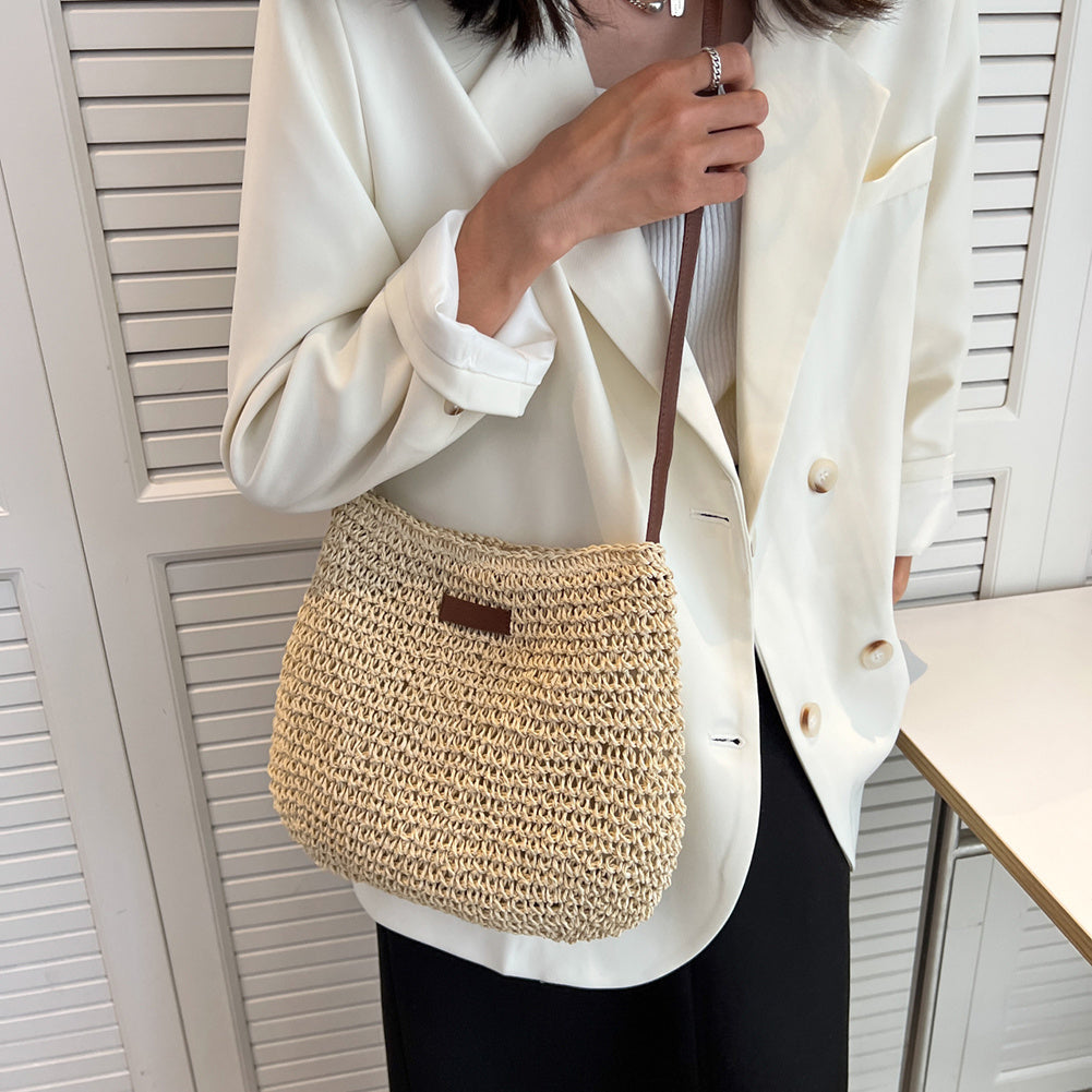 Alice | Bolso Bandolera Tejido con Correa de Hombro