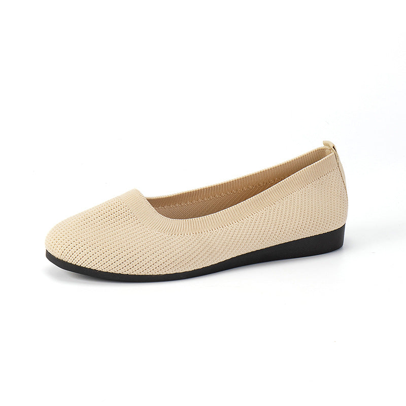 Amélie | Zapatos ortopédicos planos sin cordones con diseño cerrado