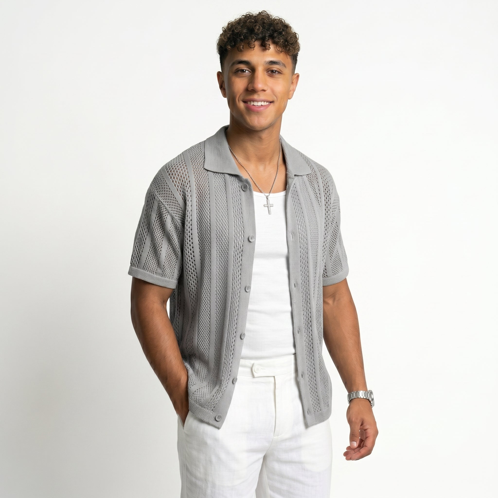 Cardigan Riviera de Punto – Transpirable y Estilo Premium