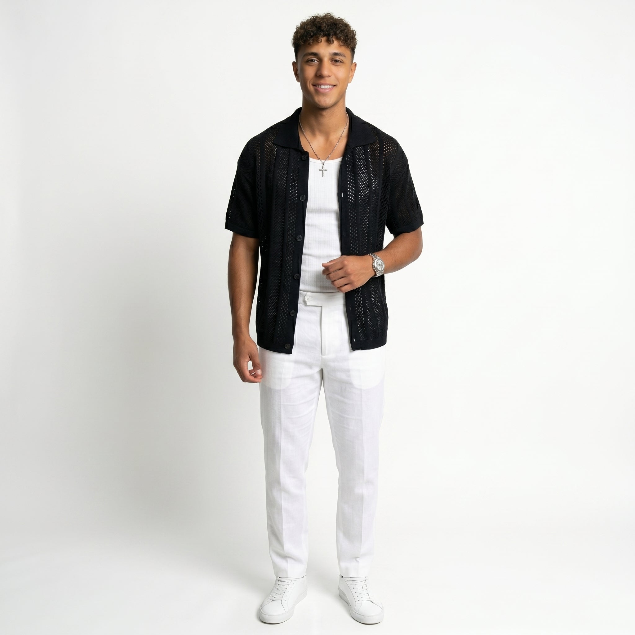 Cardigan Riviera de Punto – Transpirable y Estilo Premium