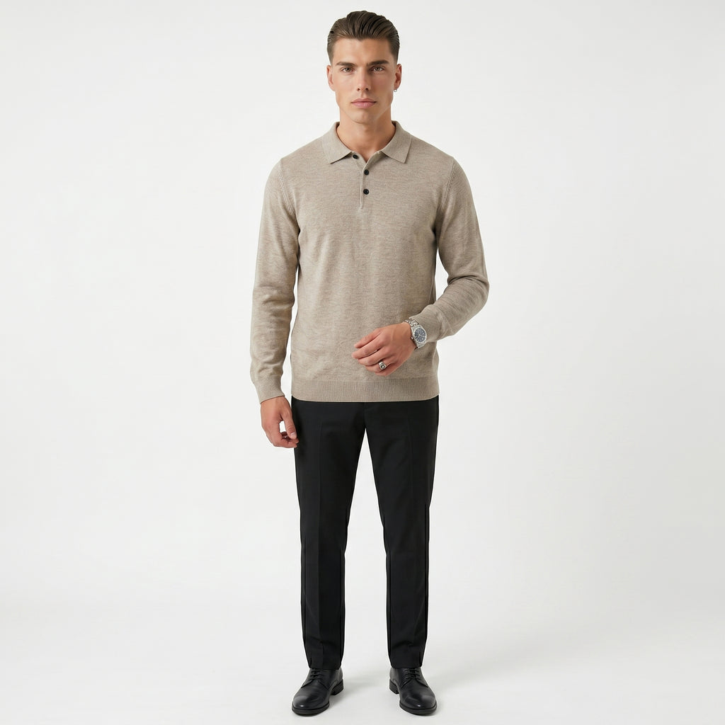Polo KNIT VALENTINO Melange