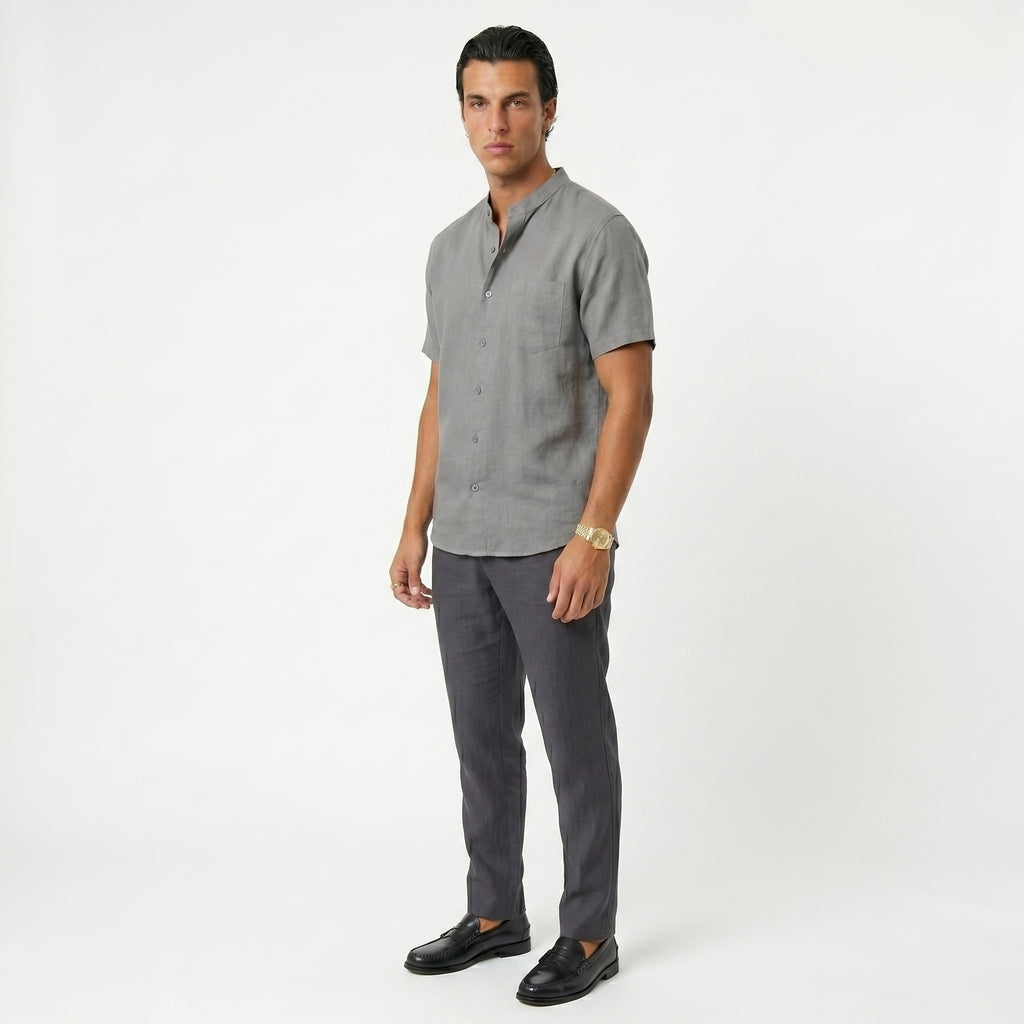 Camisa Signature Resort en Algodón Premium