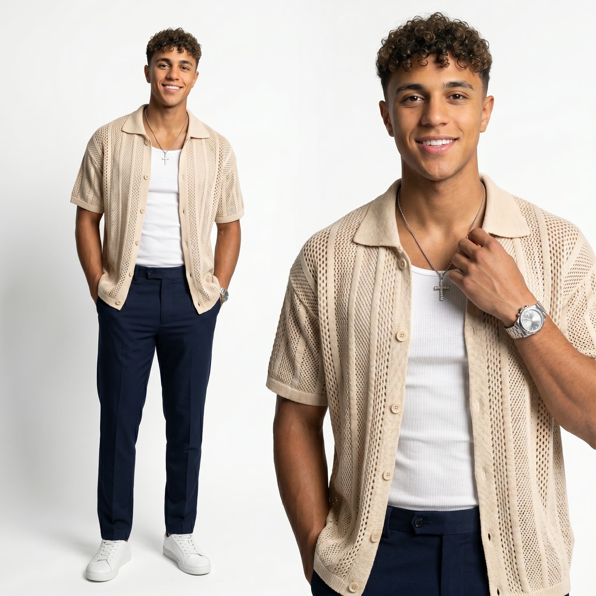 Cardigan Riviera de Punto – Transpirable y Estilo Premium