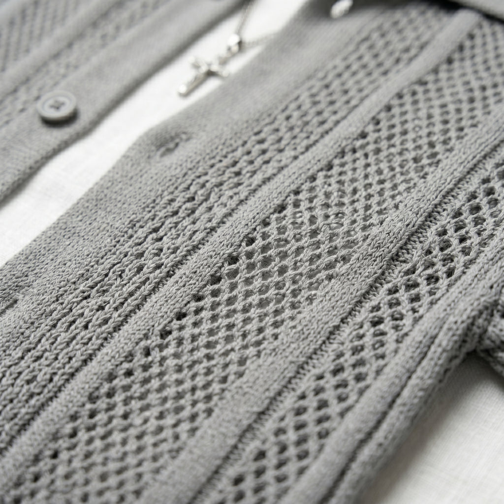 Cardigan Riviera de Punto – Transpirable y Estilo Premium