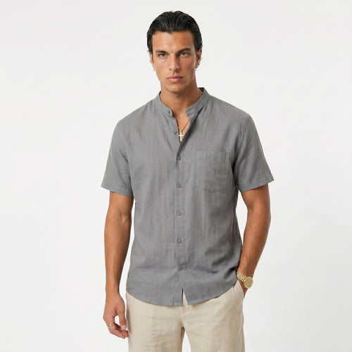 Camisa Signature Resort en Algodón Premium