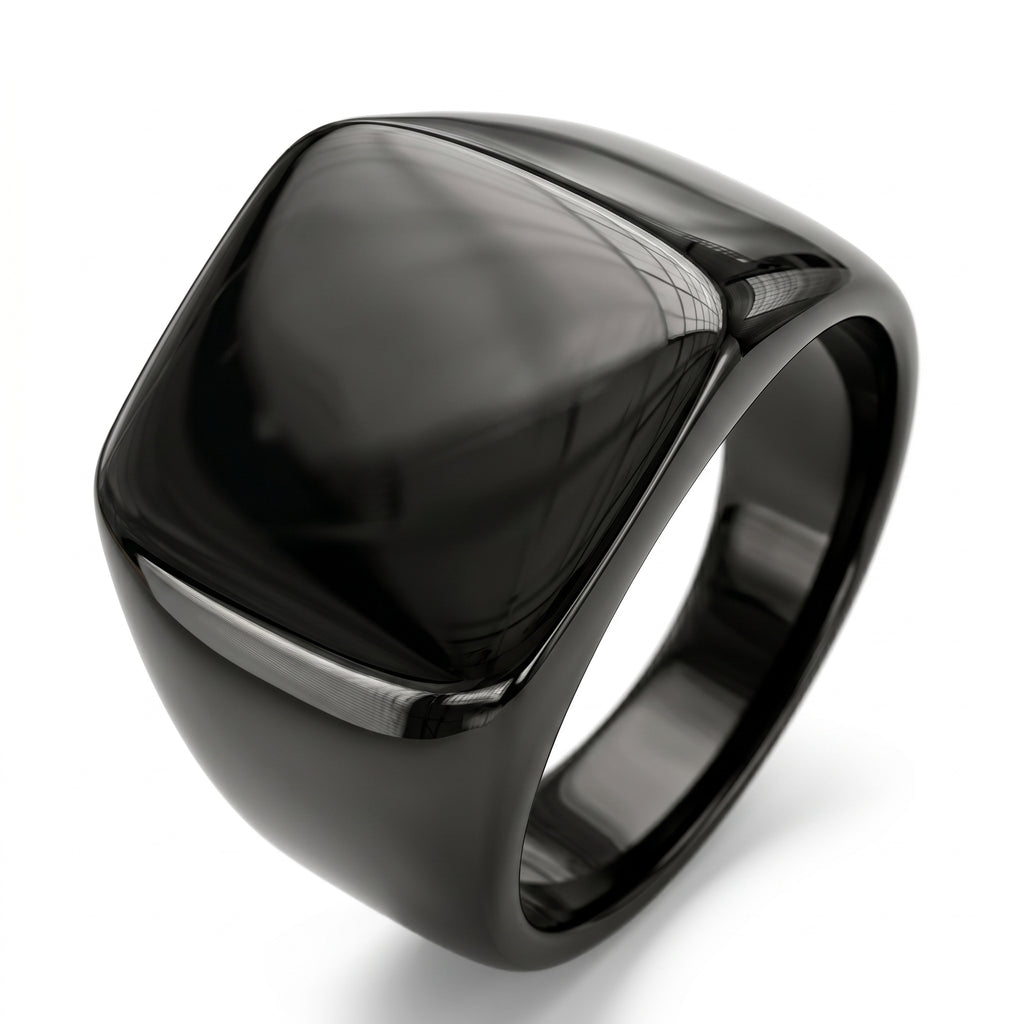 Anillo Sello Heritage: Minimalismo Atemporal.