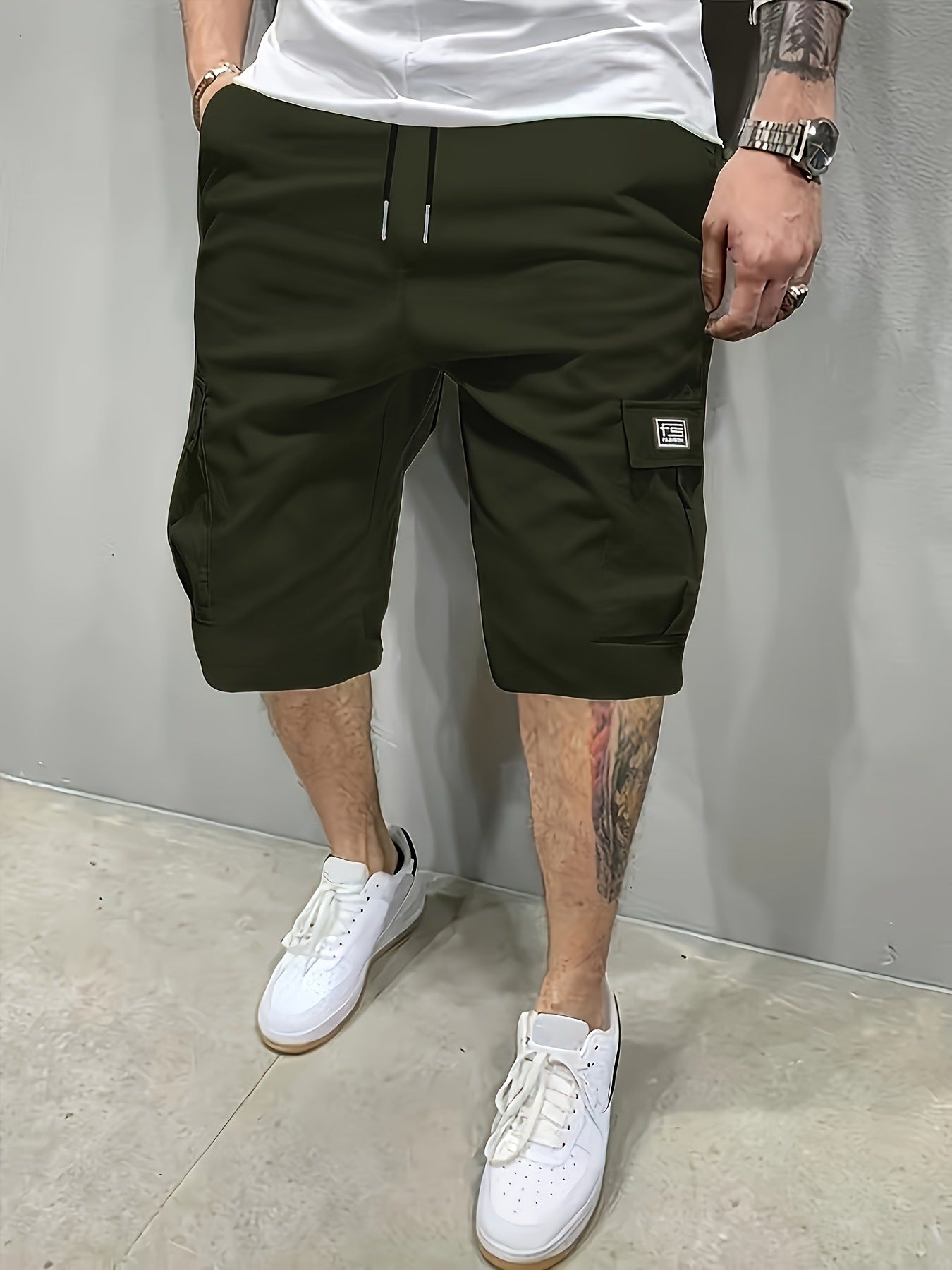 MainMadrid | Pantalones cortos cargo para hombre