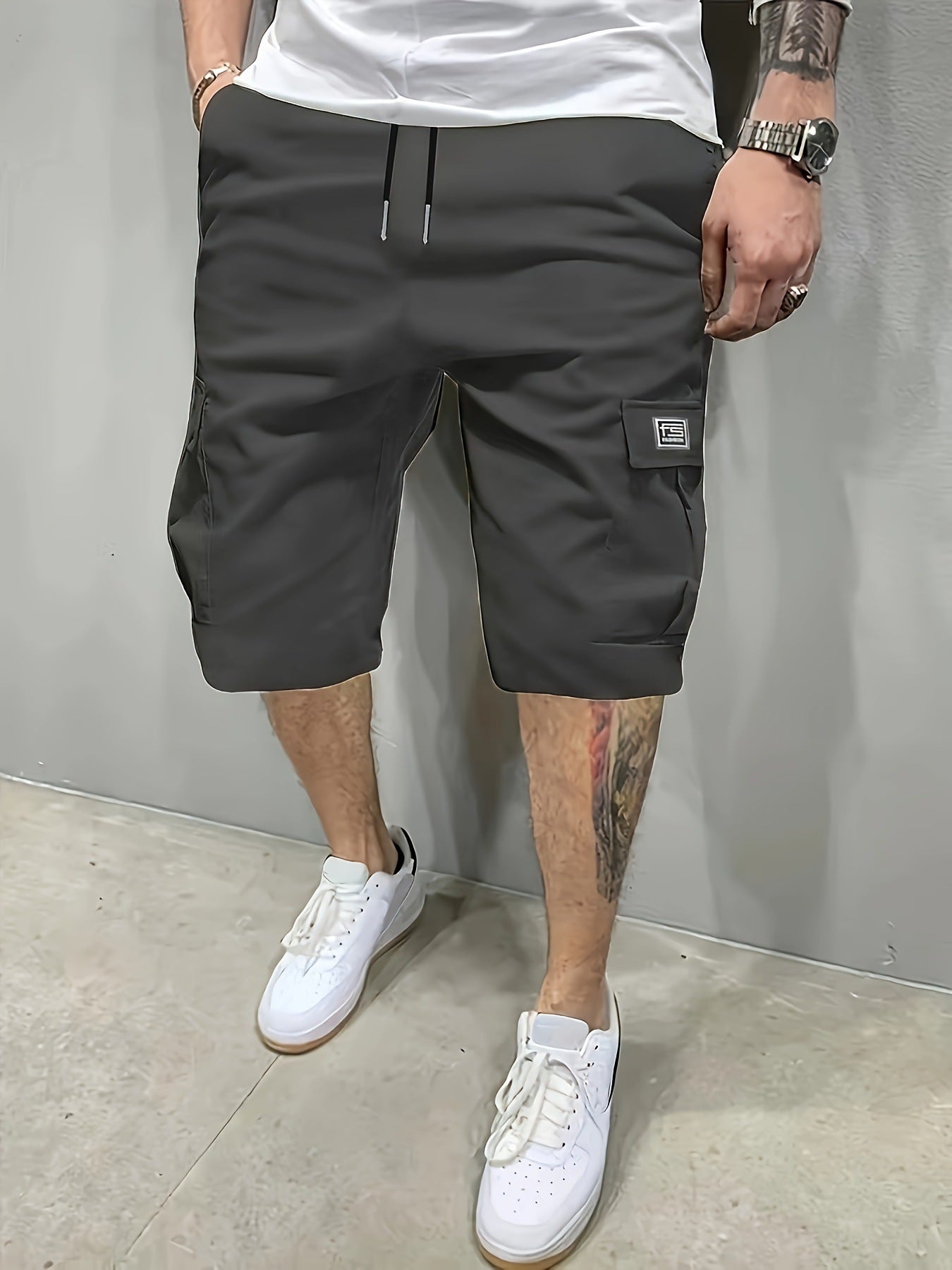 MainMadrid | Pantalones cortos cargo para hombre