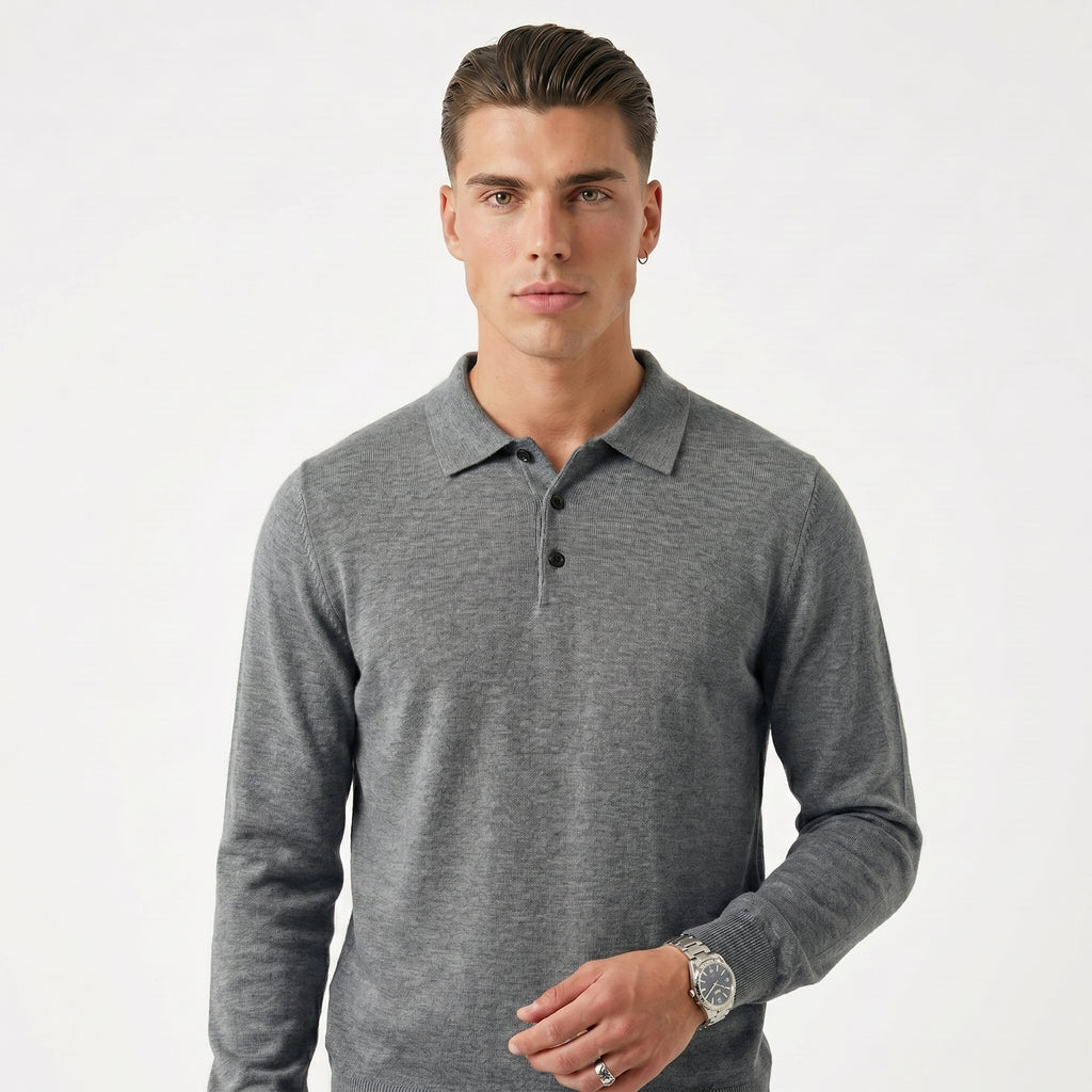 Polo KNIT VALENTINO Melange