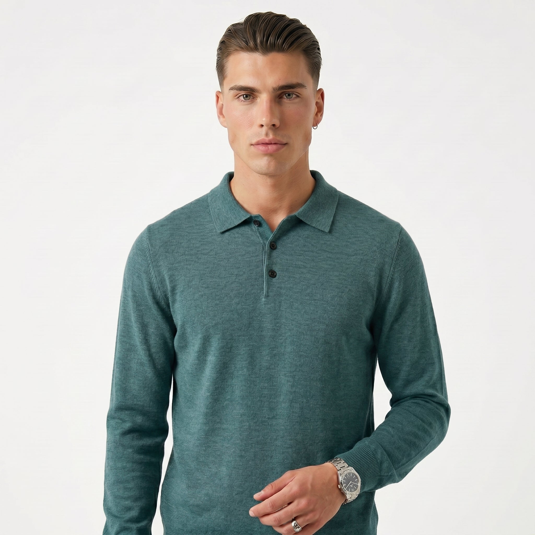 Polo KNIT VALENTINO Melange