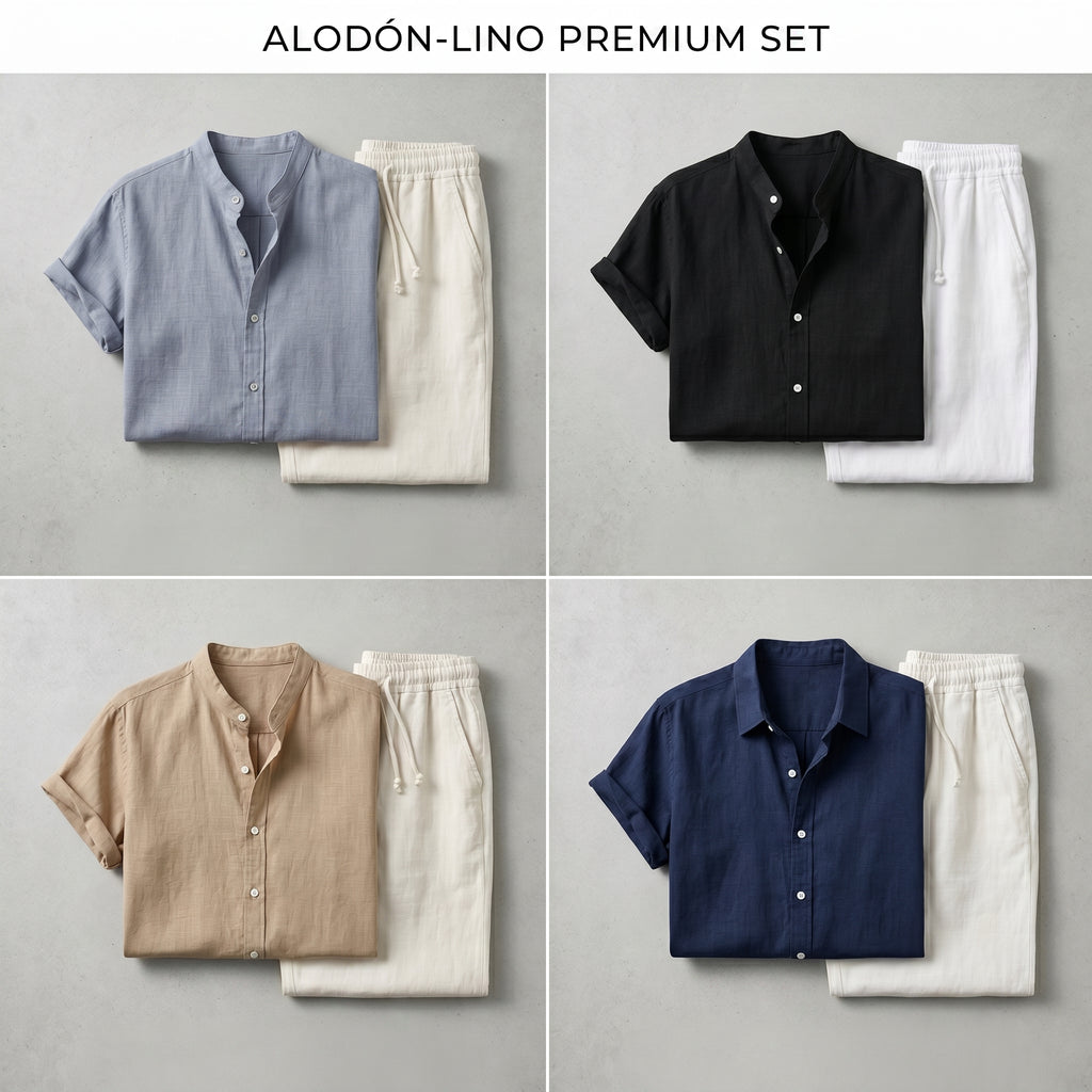 Conjunto Veraniego Algodón-Lino