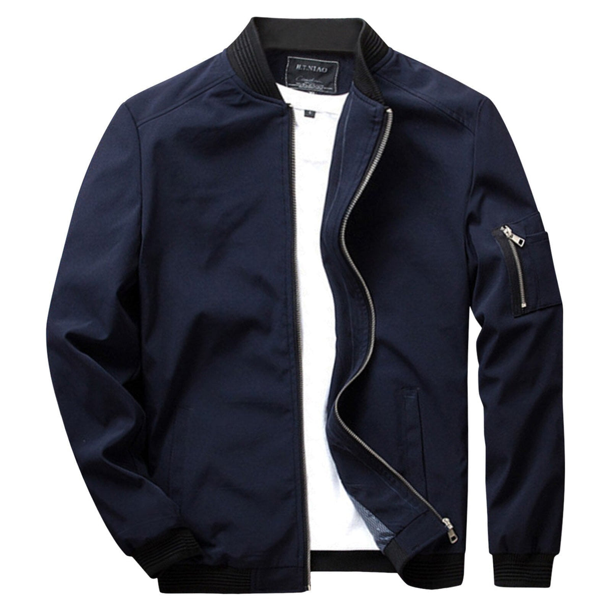 Lightweight Mid-Season Bomber Jacket