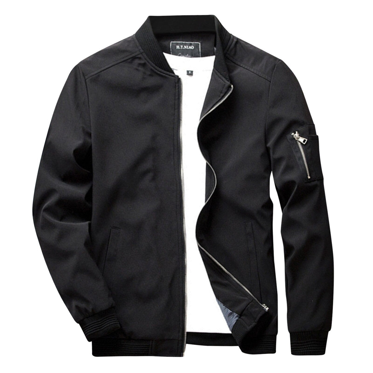 Lightweight Mid-Season Bomber Jacket