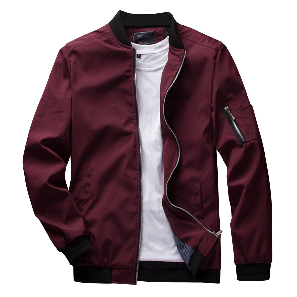 Lightweight Mid-Season Bomber Jacket