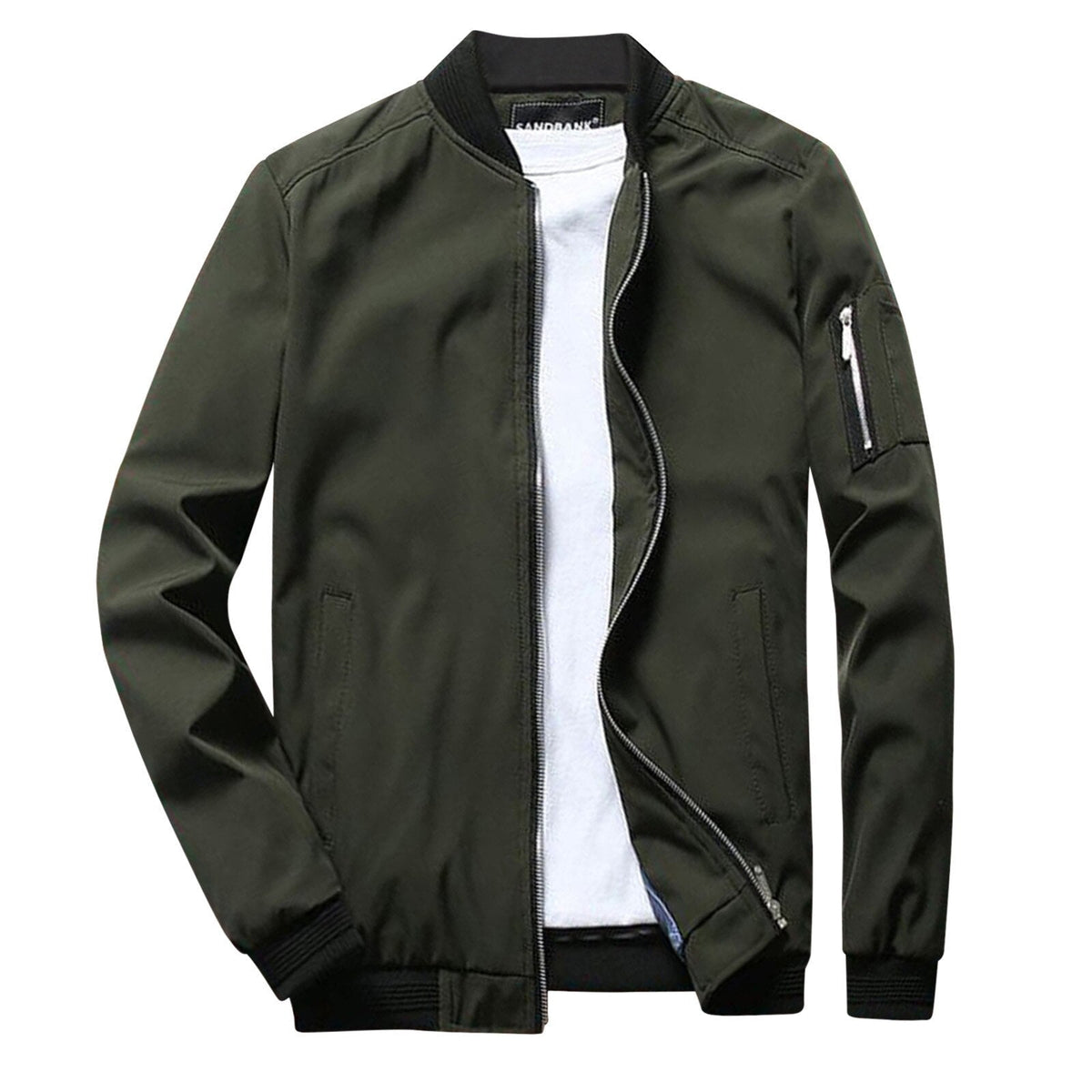 Lightweight Mid-Season Bomber Jacket