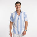 Camisa AMALFI en Punto de Raya Teñida